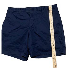 Banana Republic Men's Short Pant Blue Indigo size 36 Slash Pockets Pre-owned